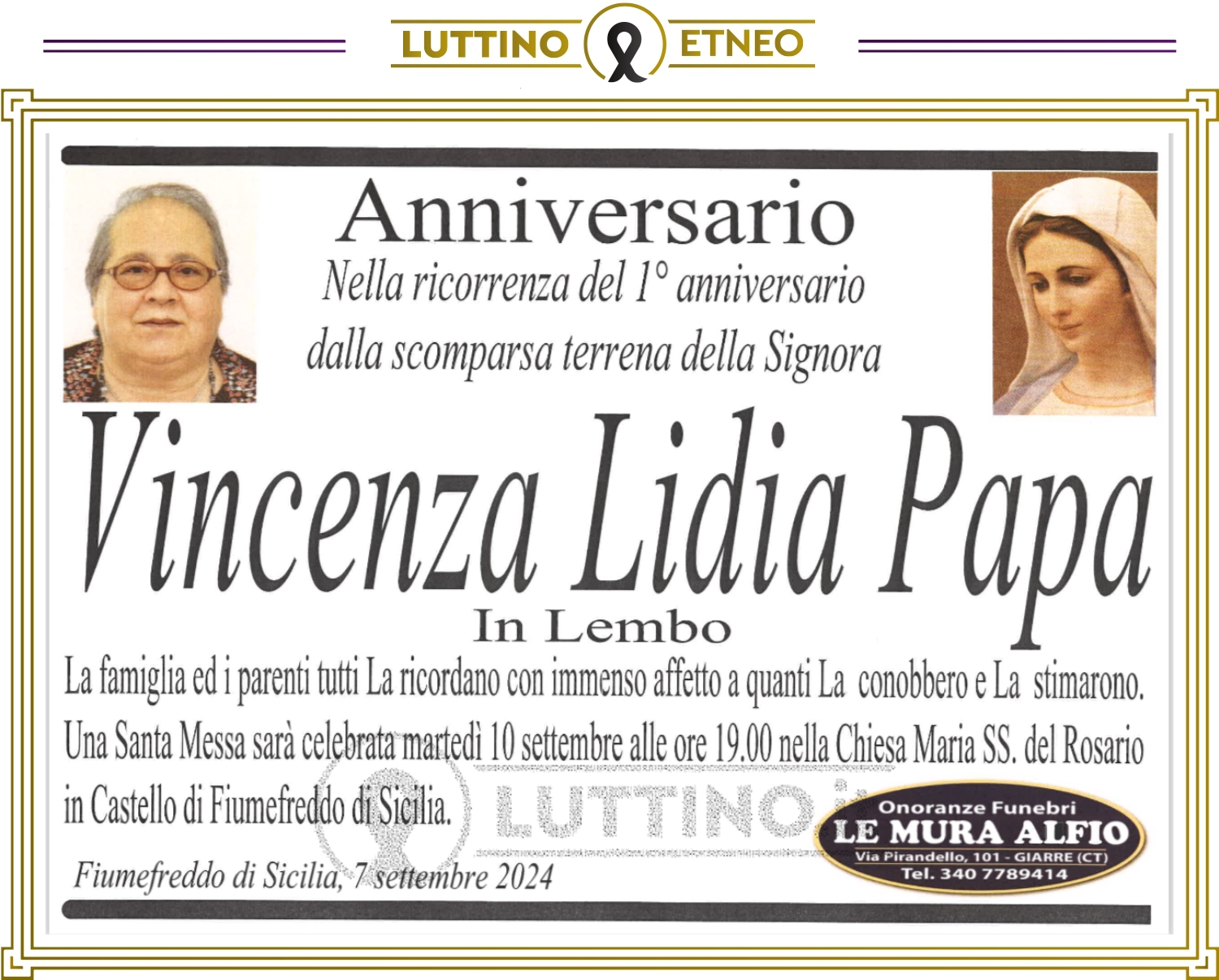 Vincenza Lidia Papa